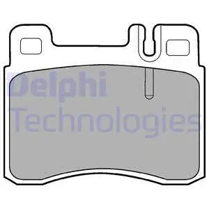 Brake Pad Set, disc brake (LP843)