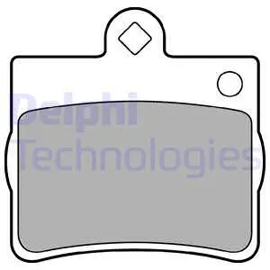 Brake Pad Set, disc brake (LP1402)