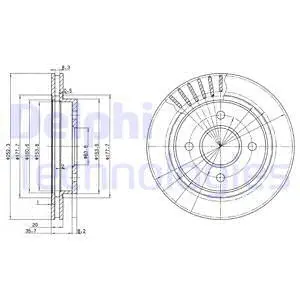 Brake Disc (BG2700)