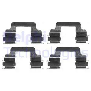 Accessory Kit, disc brake pad (LX0383)