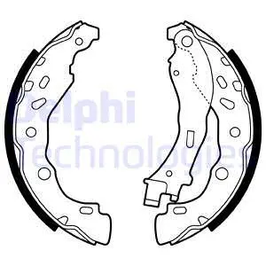 Brake Shoe Set (LS2075)