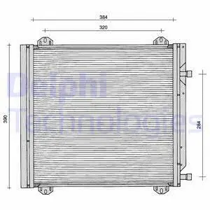 Condenser, air conditioning (TSP0225104)