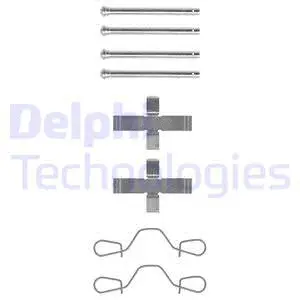 Accessory Kit, disc brake pad (LX0012)