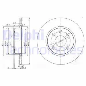 Brake Disc (BG3771)