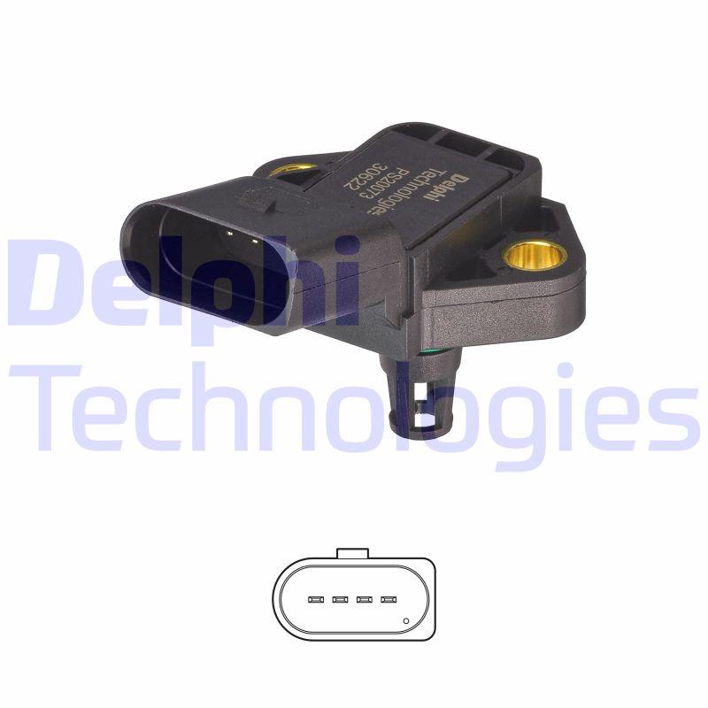 Sensor, intake manifold pressure (PS20073-12B1)