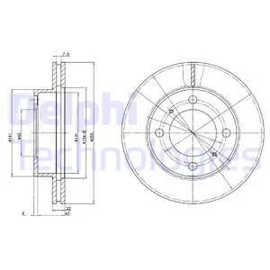 Brake Disc (BG2891)