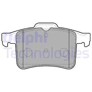 Brake Pad Set, disc brake (LP2179)