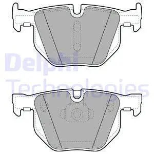Brake Pad Set, disc brake (LP2068)