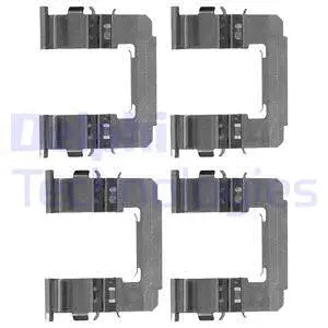 Accessory Kit, disc brake pad (LX0487)