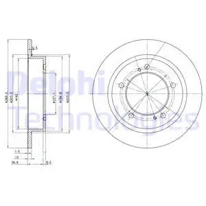 Brake Disc (BG2584)