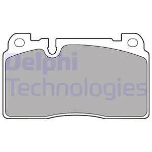 Brake Pad Set, disc brake (LP2491)