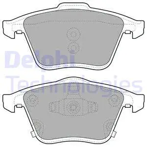 Brake Pad Set, disc brake (LP2025)