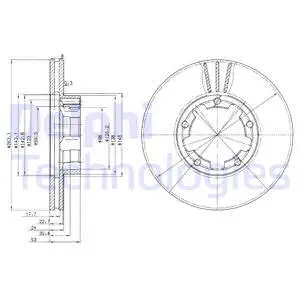 Brake Disc (BG3245)
