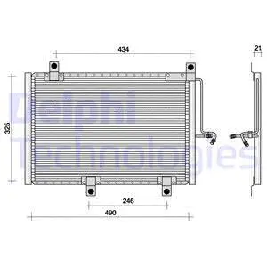Condenser, air conditioning (TSP0225002)