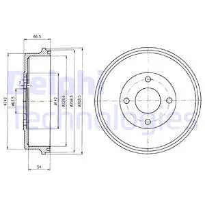 Brake Drum (BF314)