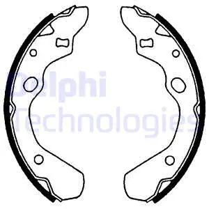 Brake Shoe Set (LS1516)
