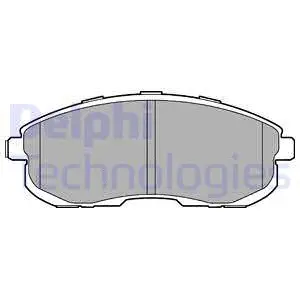 Brake Pad Set, disc brake (LP3245)
