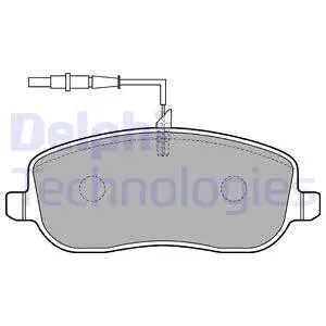 Brake Pad Set, disc brake (LP1792)
