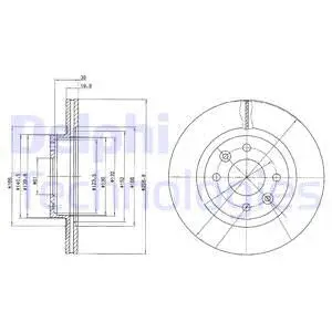 Brake Disc (BG2283)