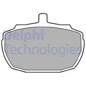 Brake Pad Set, disc brake (LP47)