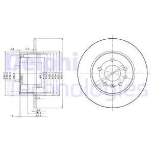 Brake Disc (BG3274)