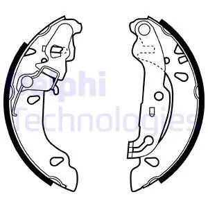 Brake Shoe Set (LS1926)