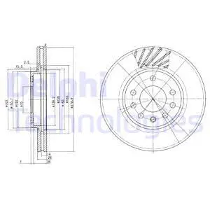 Brake Disc (BG3405)