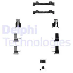 Accessory Kit, disc brake pad (LX0124)