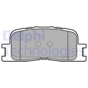 Brake Pad Set, disc brake (LP2703)