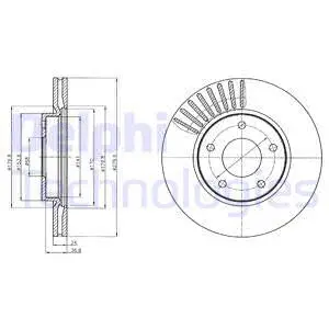 Brake Disc (BG4282)