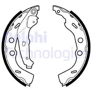 Brake Shoe Set (LS1993)