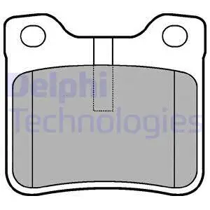 Brake Pad Set, disc brake (LP991)