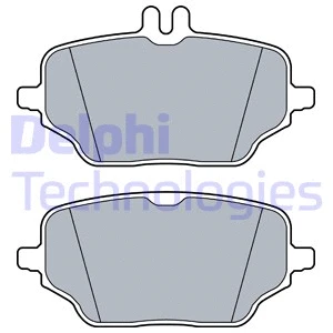 Brake Pad Set, disc brake (LP3572)