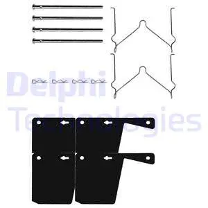 Accessory Kit, disc brake pad (LX0111)