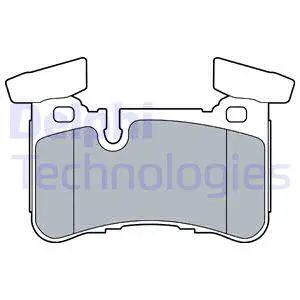 Brake Pad Set, disc brake (LP3516)