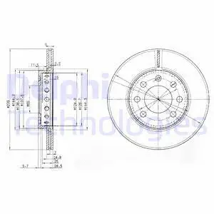 Brake Disc (BG3658)