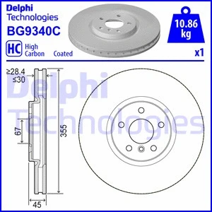 Brake Disc (BG9340C)