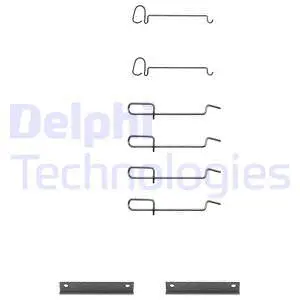 Accessory Kit, disc brake pad (LX0080)