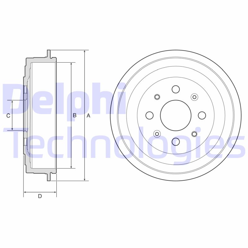 Brake Drum (BF619)