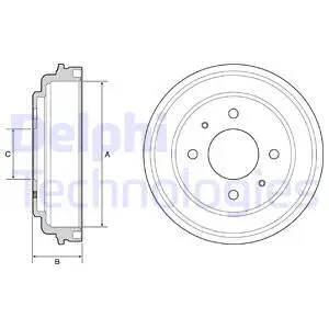 Brake Drum (BF546)