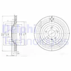 Brake Disc (BG3991)