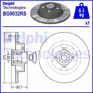 Brake Disc (BG9032RS)