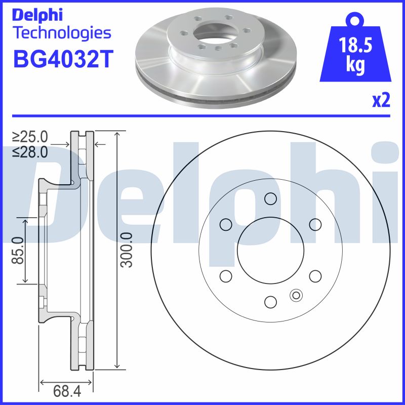 Brake Disc (BG4032T)