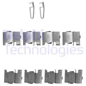 Accessory Kit, disc brake pad (LX0522)