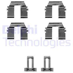 Accessory Kit, disc brake pad (LX0335)