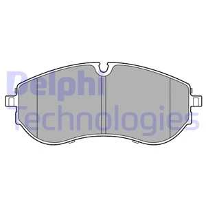 Brake Pad Set, disc brake (LP3610)