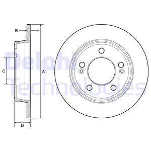 Brake Disc (BG4559C)