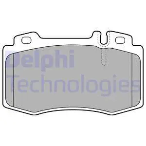 Brake Pad Set, disc brake (LP1828)