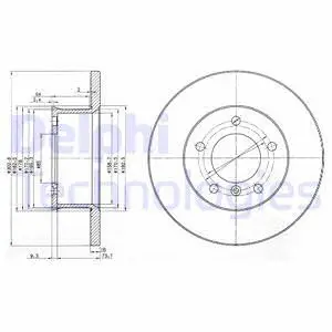 Brake Disc (BG2556)