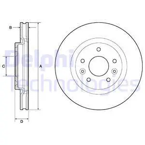Brake Disc (BG4770C)